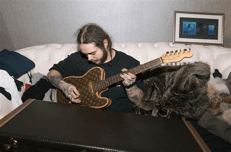 post malone louis vuitton guitar|post malone f 1 trillion.